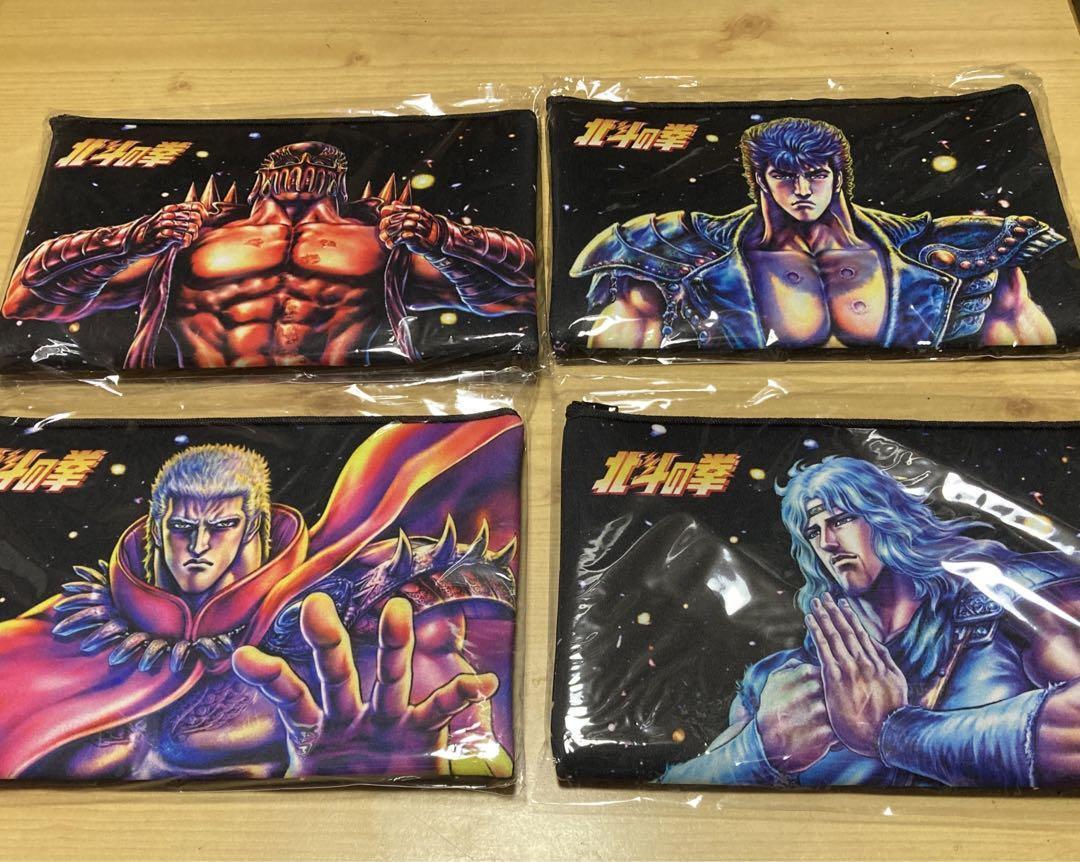 Fist of the North Star The Great Original Art Exhibition 40th Anniv. Pouch Mint