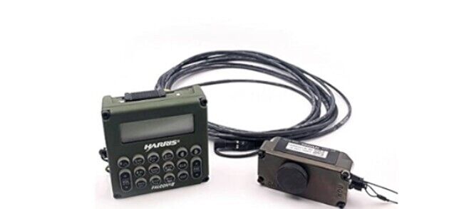 Harris Falcon II Military Radio Control w/Cable, Adapter 10511-1300-03 Keypad