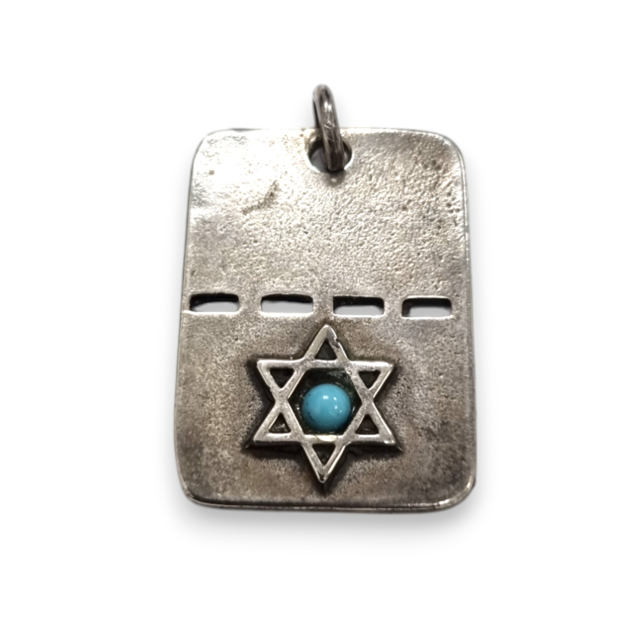 Jewish Silver Pendant Star of David Magen Charm Judaica Jewelry Israel Jerusalem
