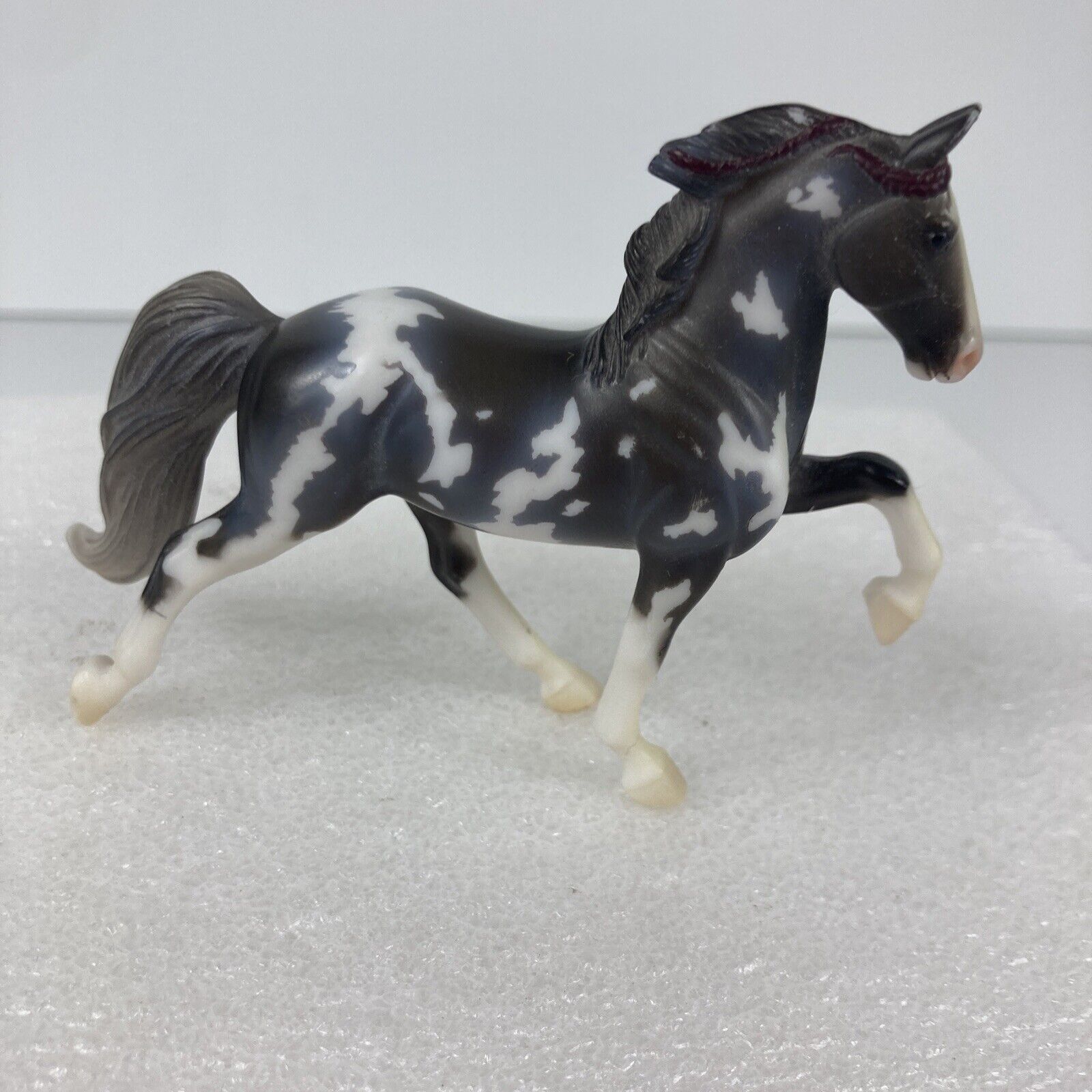 Breyer Reeves Model Horse Stablemates Tennessee Walking Gray White Sabino #5906