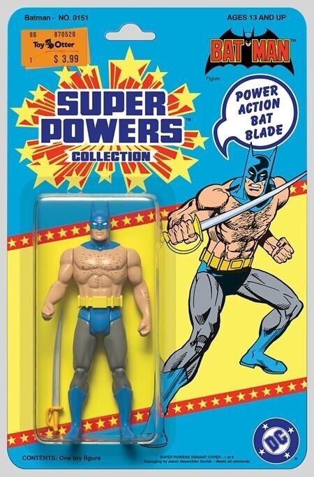 Batman #151 DC Super Powers Action Figure Variant Cover D PRESALE 8/7/24