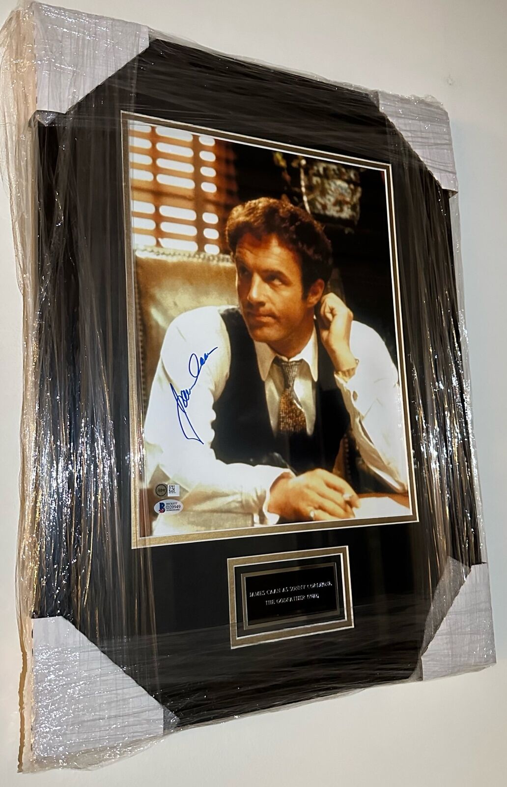James Caan Autographed Framed The Godfather Photo Authenticated by Beckett