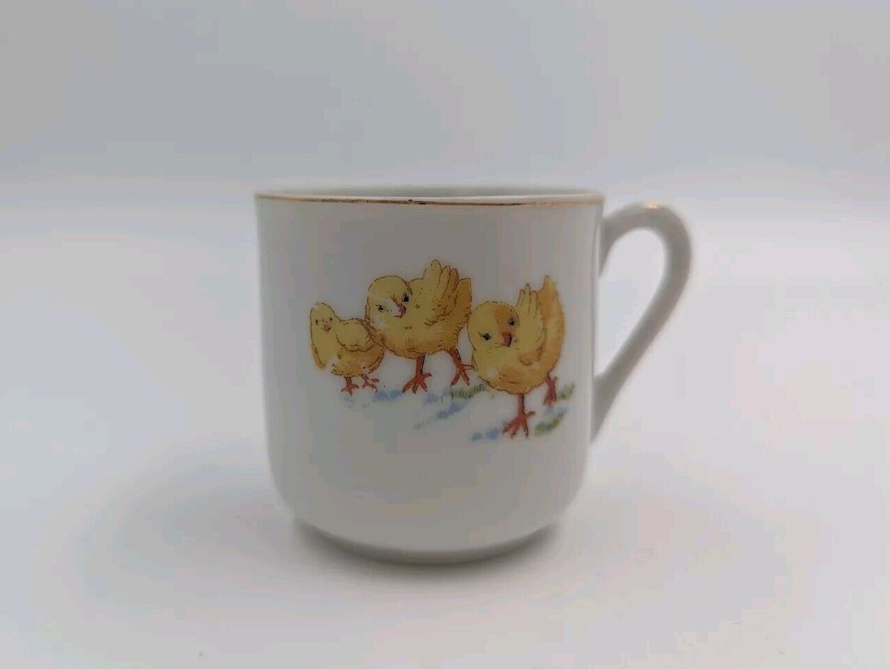 Vintage Baby Chickens Tea Cup Made In Japan