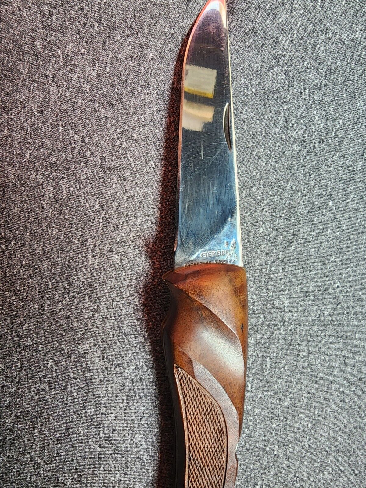 Rare vintage Gerber Folding Hunter knife Mint