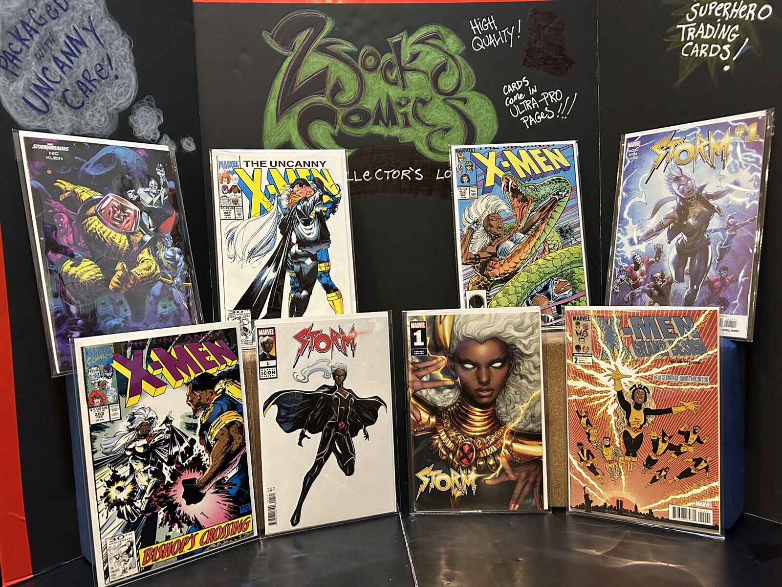 X-Men STORM Comic Book Lot of 8 Marvel Comics