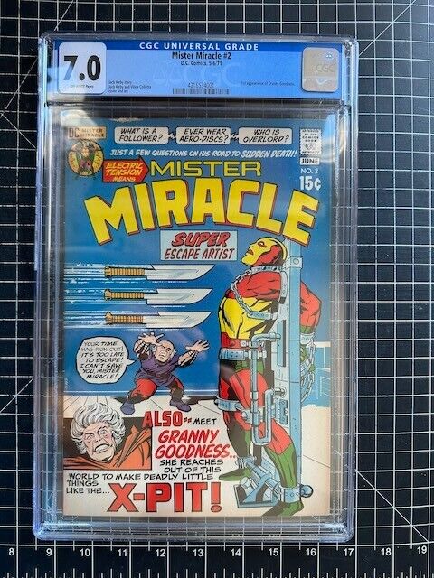 DC Mister Miracle #2 1st Granny Goodness CGC 7.0