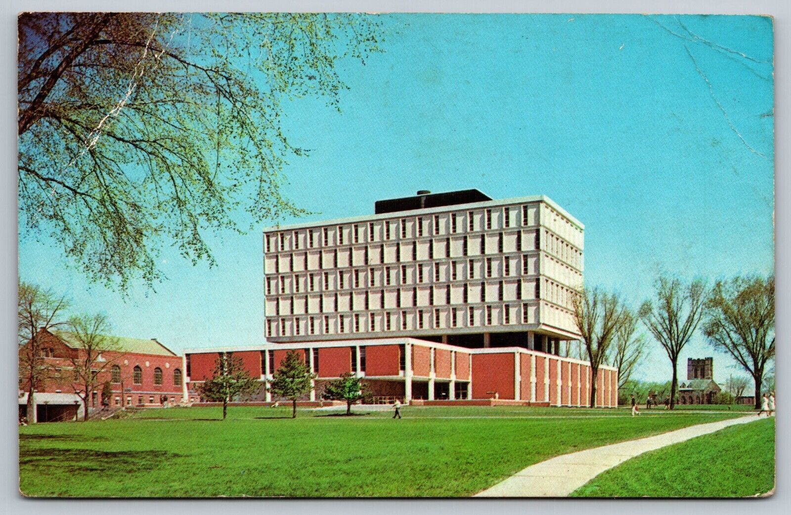 University of Wisconsin Herbert Bolton Hall Milwaukee WI Postcard