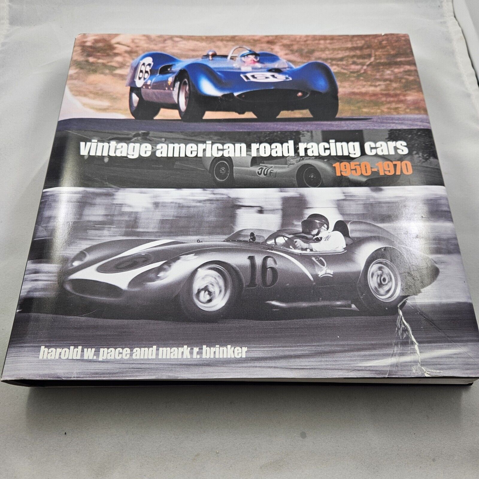 Vintage American Road Racing Cars Book 1950 1970 Pace Brinker 