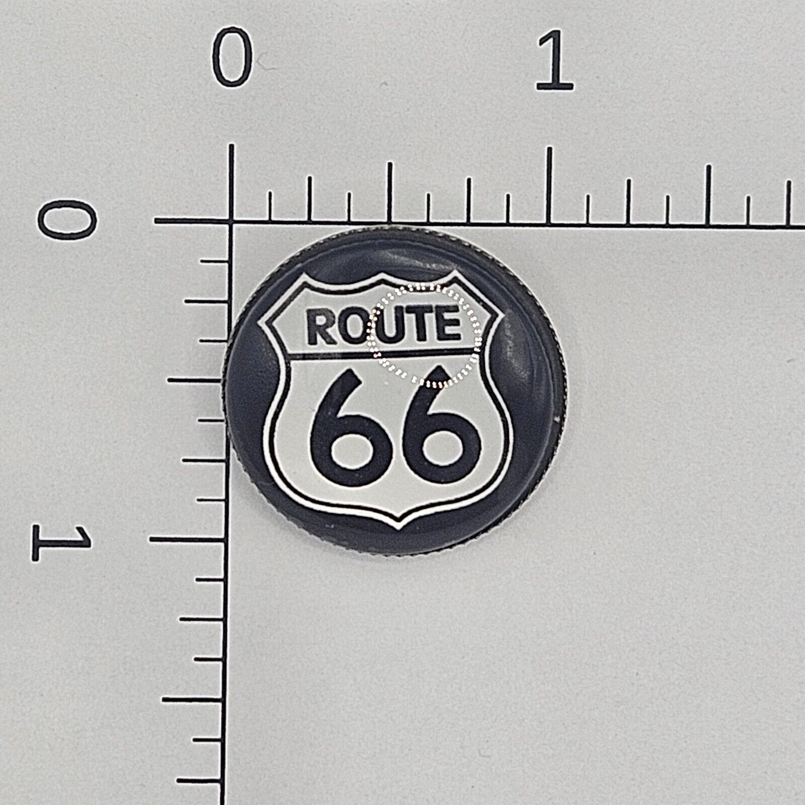 US ROUTE 66 LAPEL PIN, HAT PIN  AMERICA'S HIGHWAY THE MOTHER ROAD