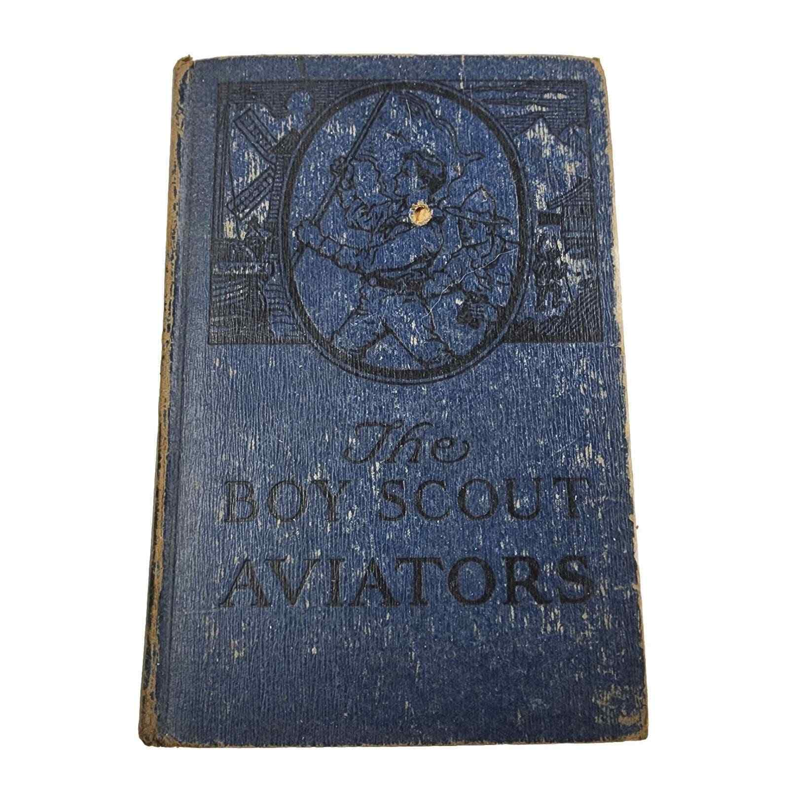 Antique Book 1921, The Boy Scout Aviators by George Durston