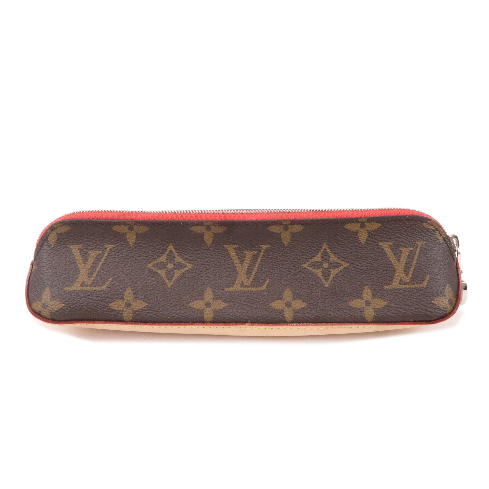 Auth Louis Vuitton Monogram Trousse Elizabeth Pen Case Rouge GI0009 Used