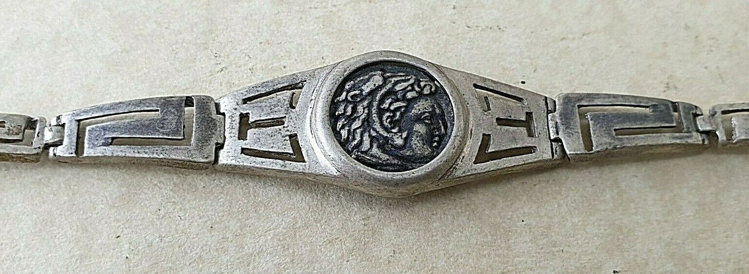 Medieval Silver Bracelet  Ancient -Vintage-Antique ROMAN RARE  