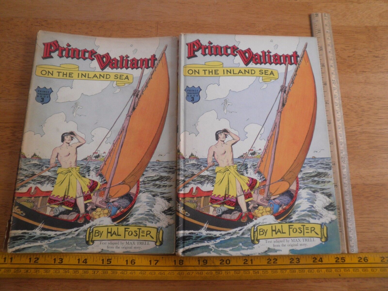 Prince Valiant #3 HBDJ comic On the Island Sea Hastings House 1953 1st print