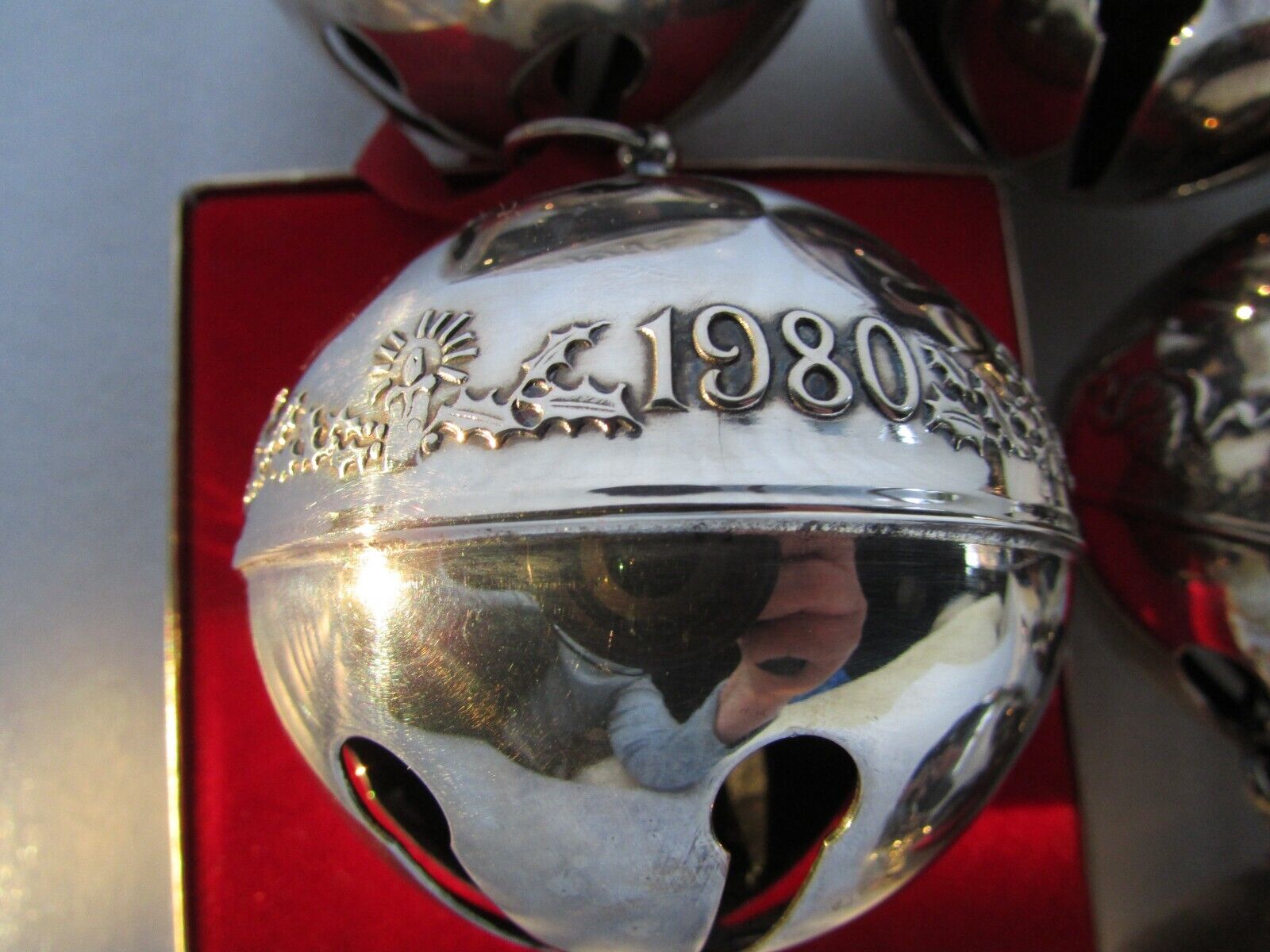 Wallace Silversmiths Annual Silver Jingle Sleigh Bells 1975- 1994  CHOICE