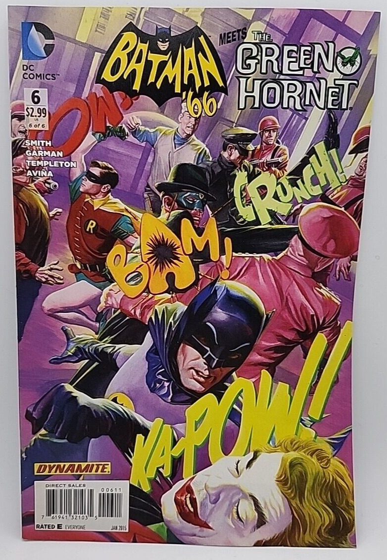 DC Comics Batman \'66 Meets The Green Hornet #6 