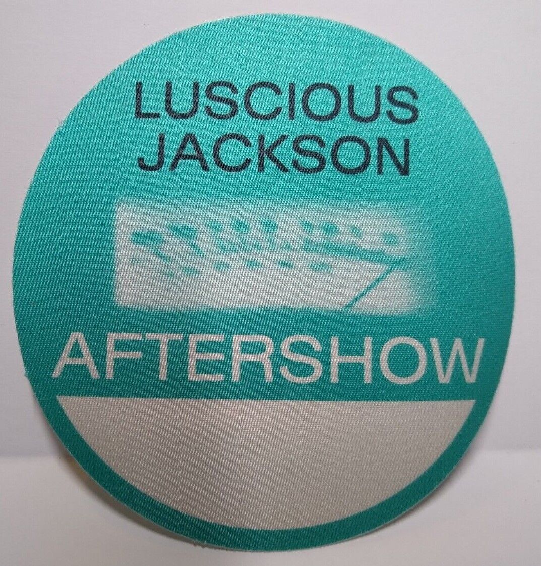 Luscious Jackson Backstage Pass Original 1996 Fever In Fever Out Cloth Fabric