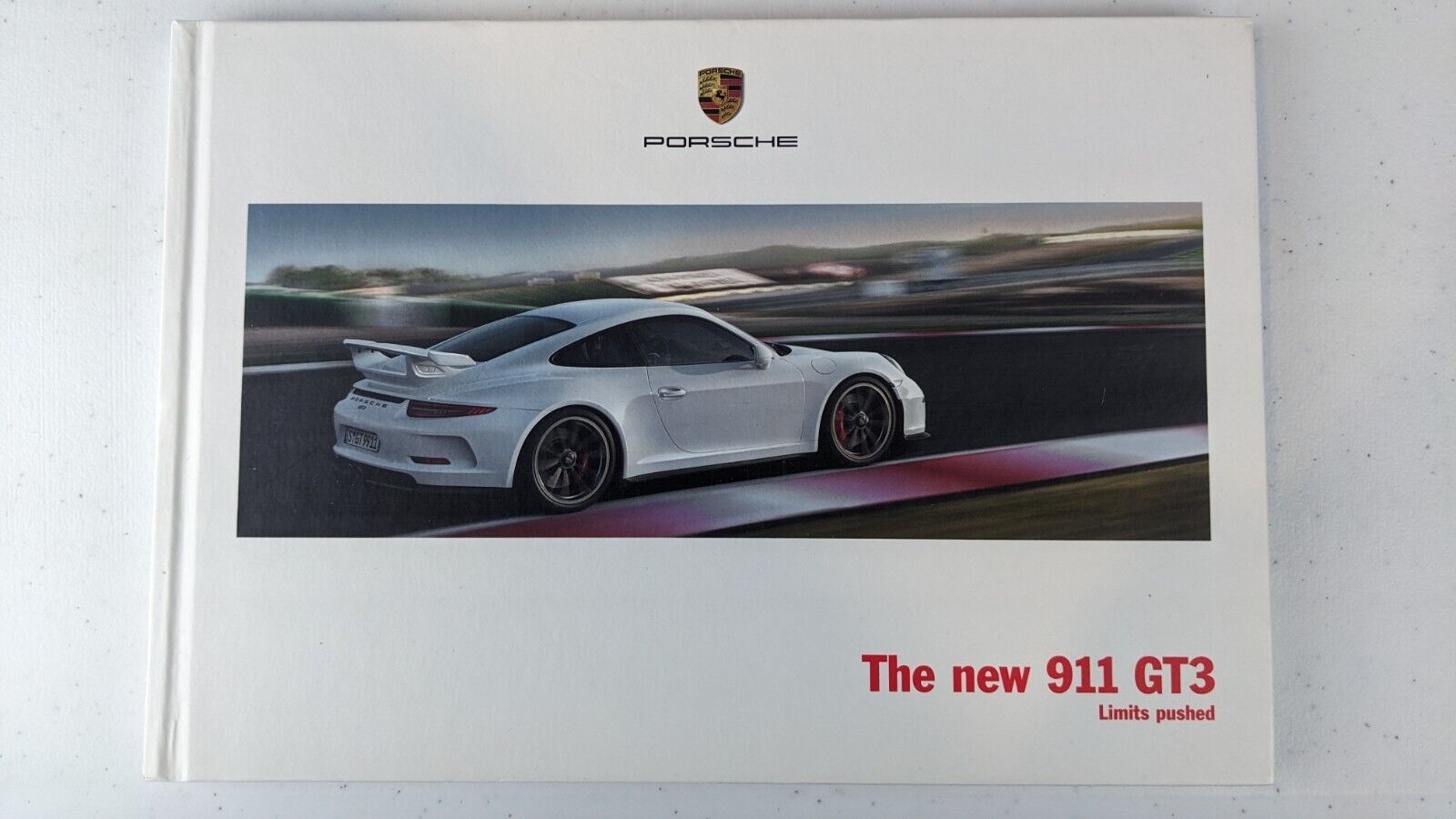 2013 Porsche 911 GT3 Hard Cover Brochure New 