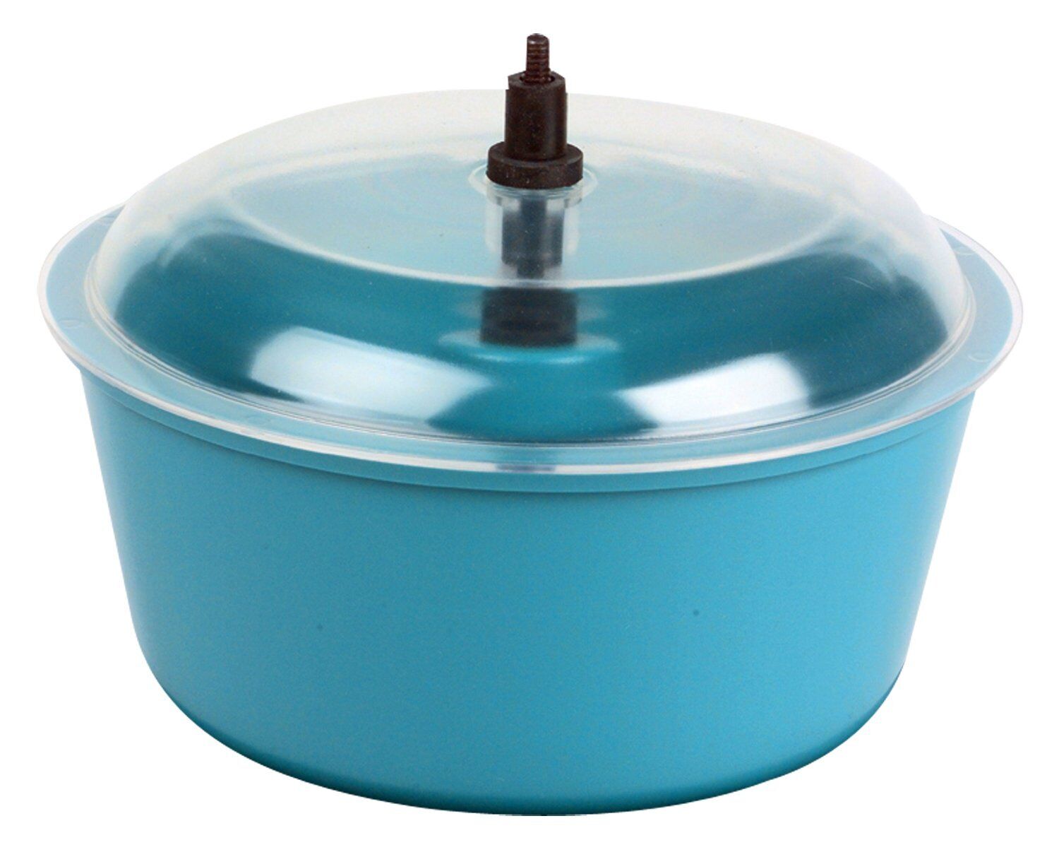 Raytech 23-005 Polyethylene Bowl with Lid, 0.05 Cubic feet Capacity, 8\
