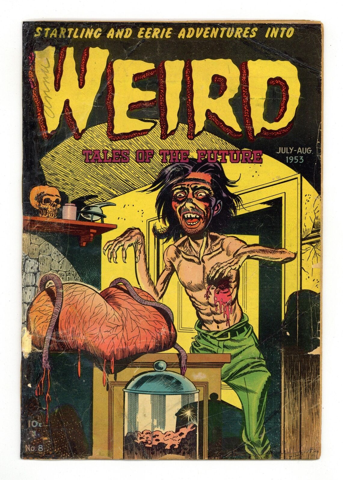 Weird Tales of the Future #8 FR 1.0 RESTORED 1953