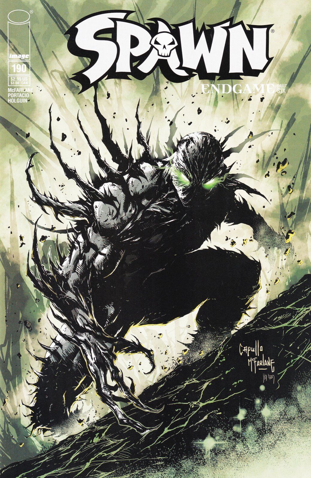 Spawn #190 Direct Edition Cover Image Comics