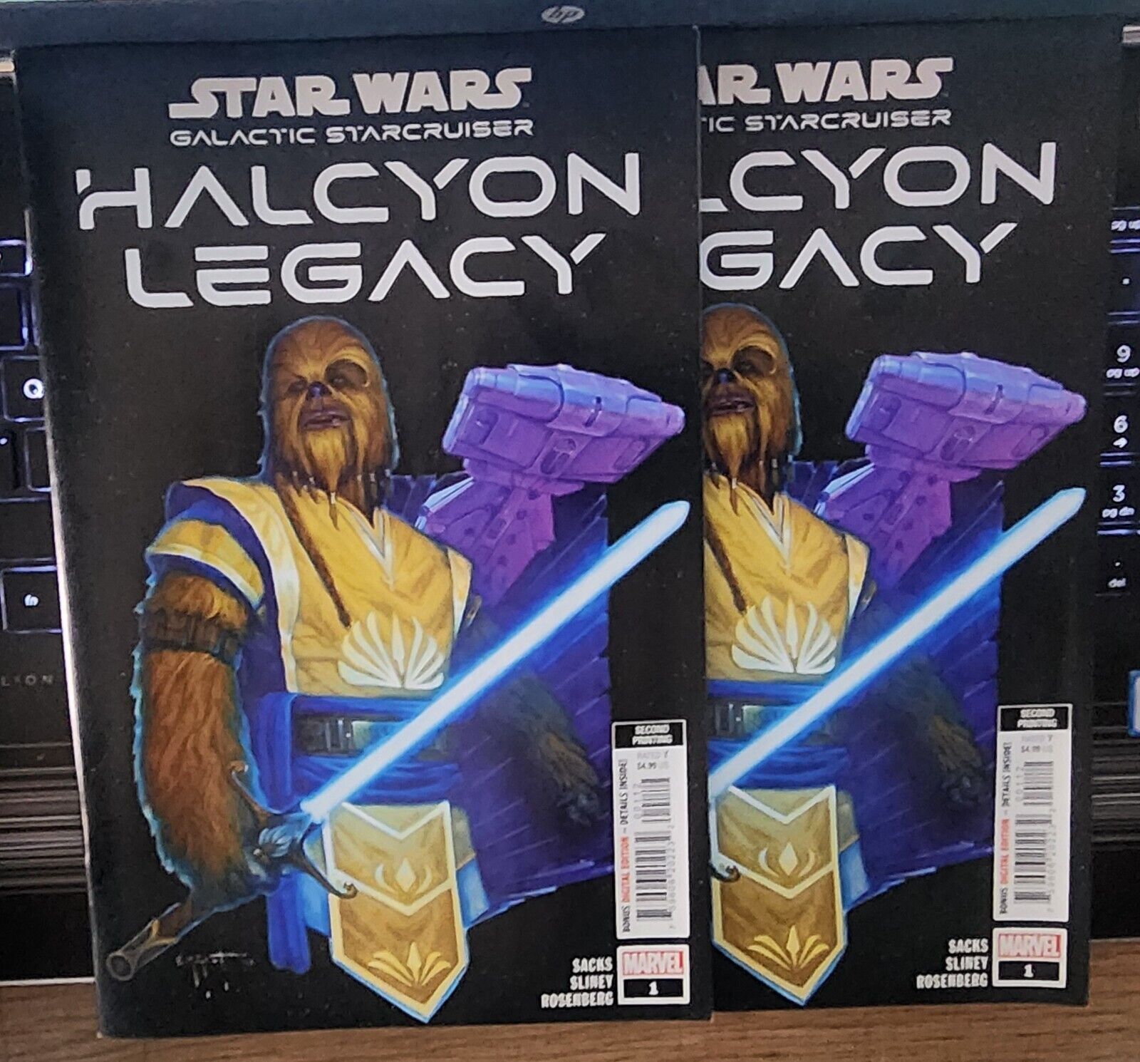 Star Wars: The Halcyon Legacy 1 Second Print x2
