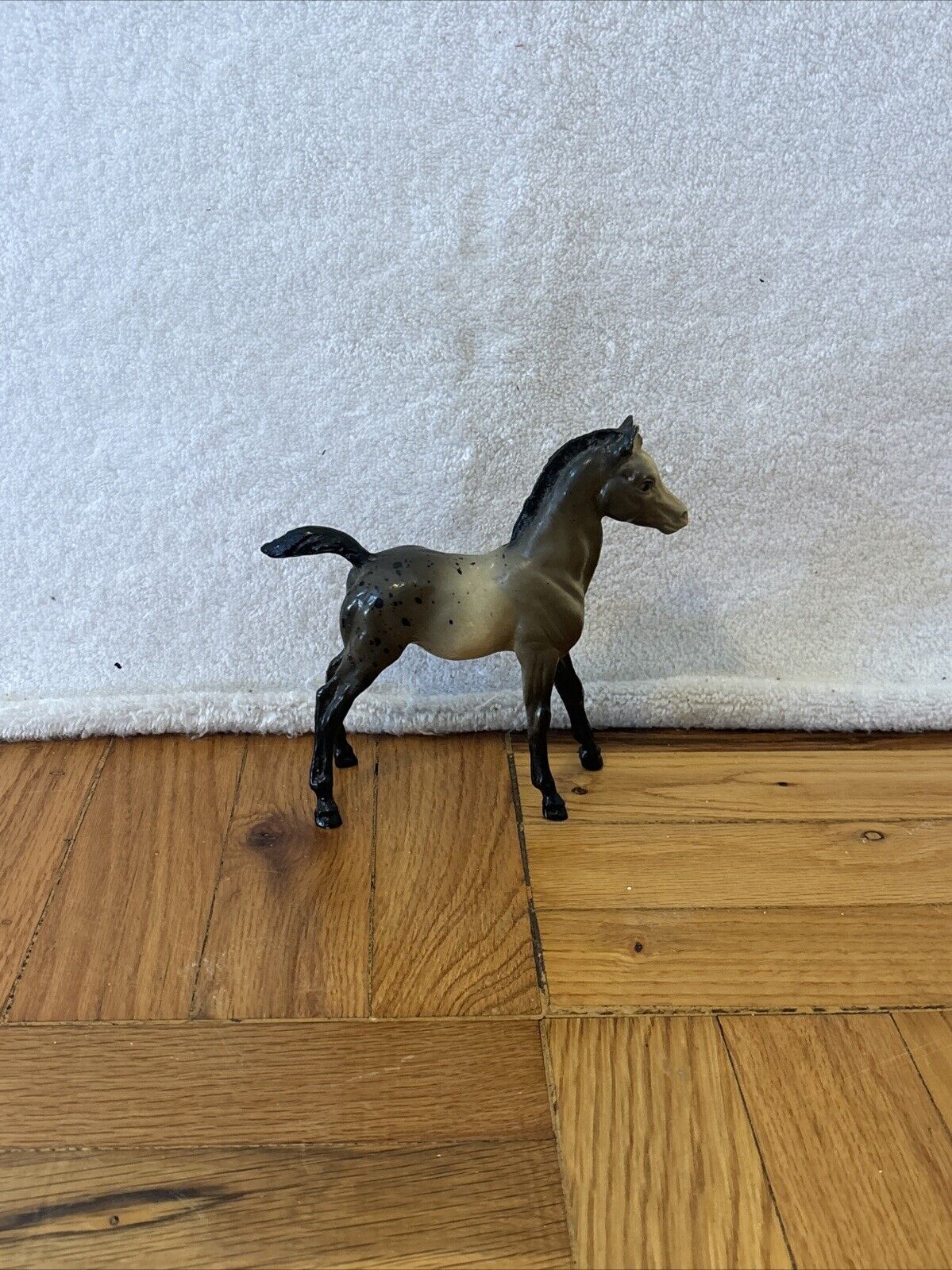 Vintage Breyer Horse #39 Glossy Grey Black Appaloosa Family Arabian Foal Spot