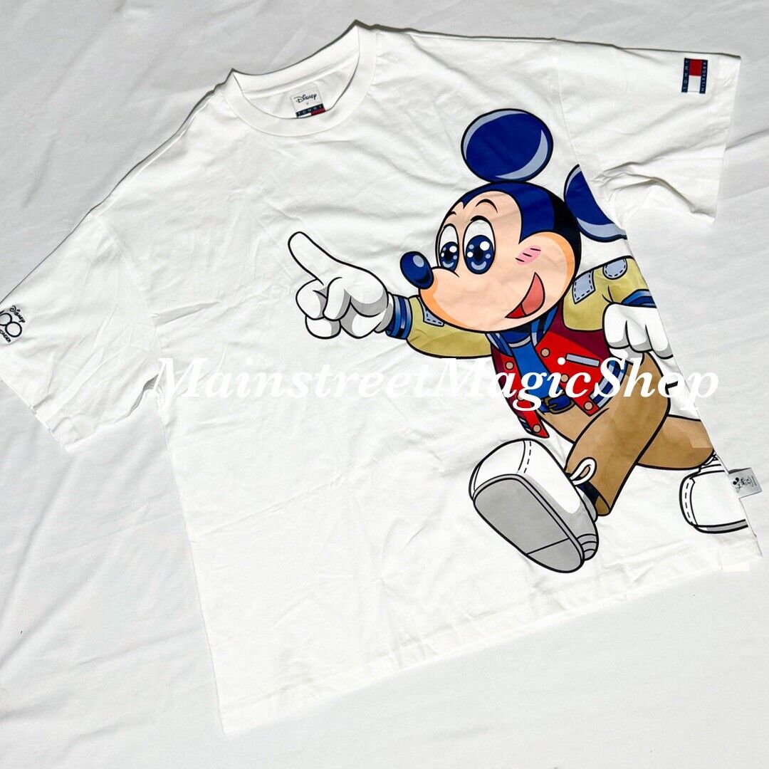Disney X Tommy Hilfiger  Disney 100 Mickey Mouse T-Shirt Adult Medium NWT