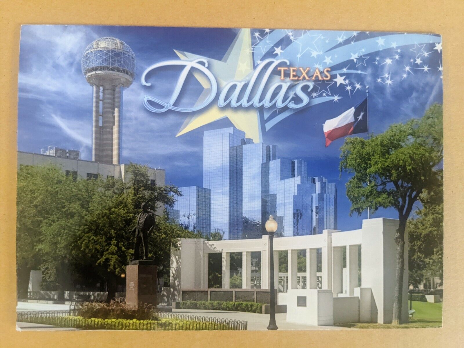 Postcard TX: Texas, Dallas