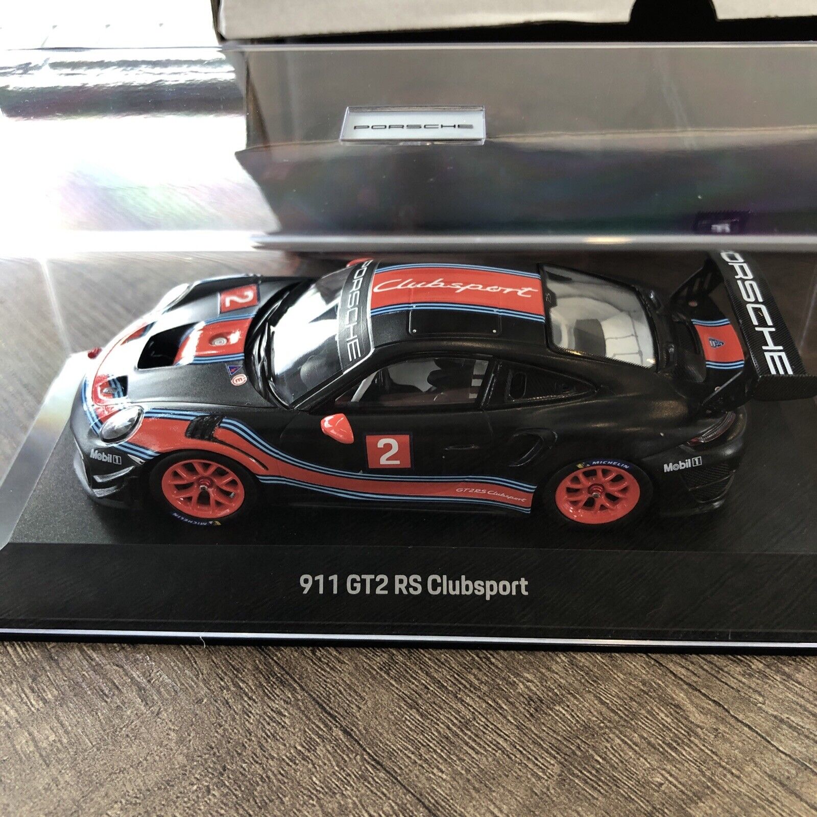 AWESOME  Minichamps Porsche 911 GT2 RS Clubsport Black 1:43 
