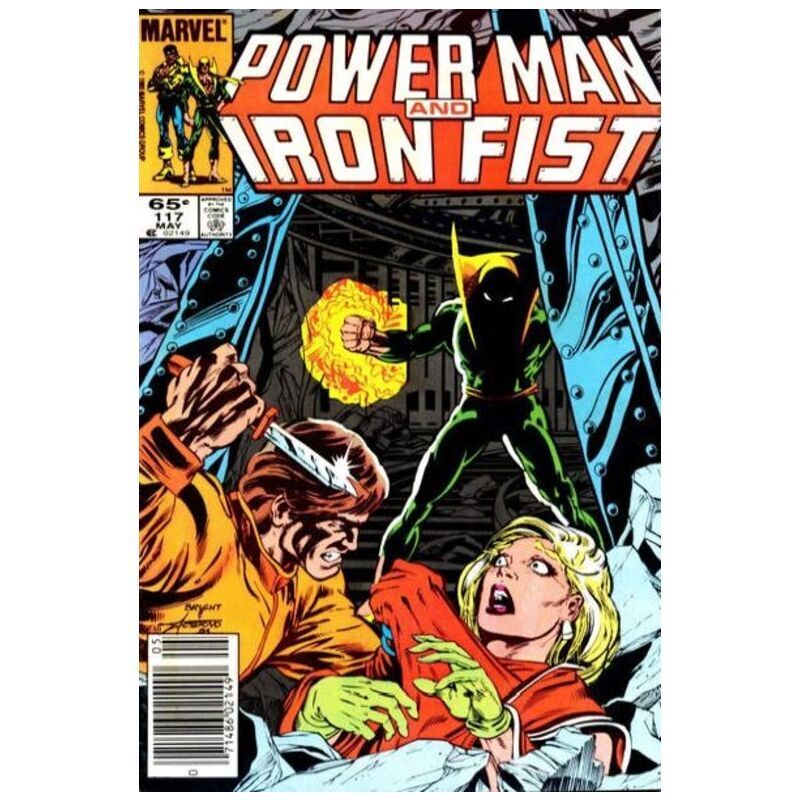Power Man #117 Newsstand in Very Fine condition. Marvel comics [l\'