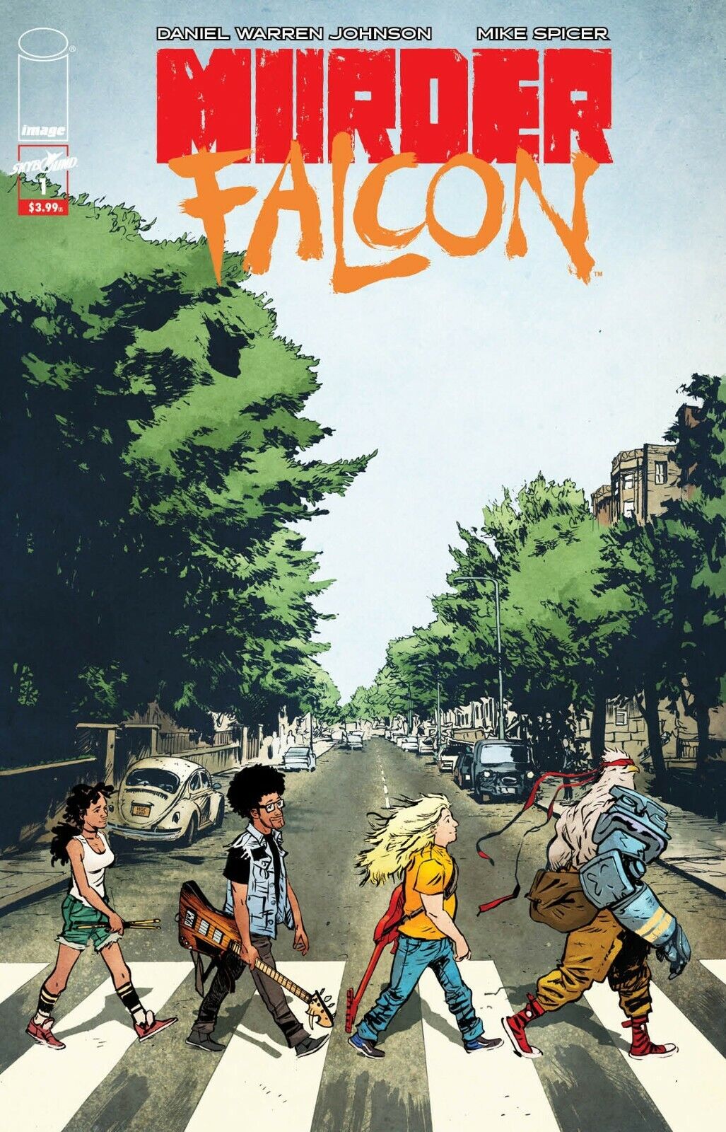 Image Comics- Murder Falcon #1 (2018) Exclusive Daniel Warren Johnson Abbey Road