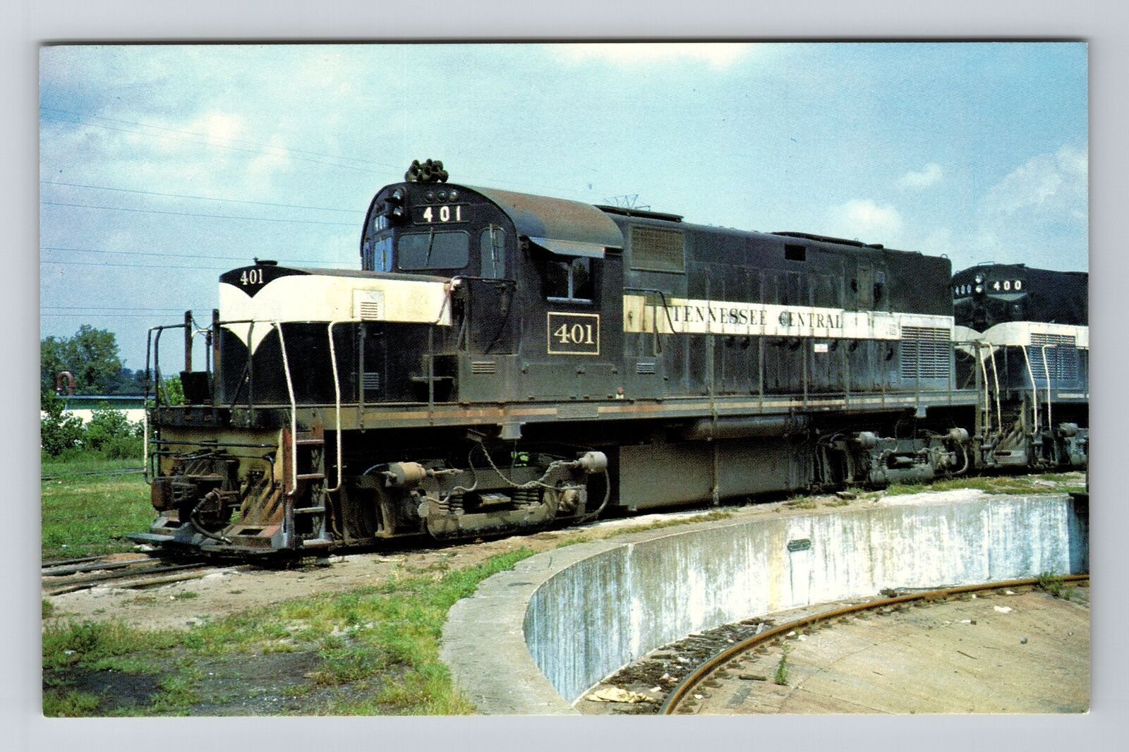 Tennessee Central 401, Trains, Transportation, Vintage Postcard