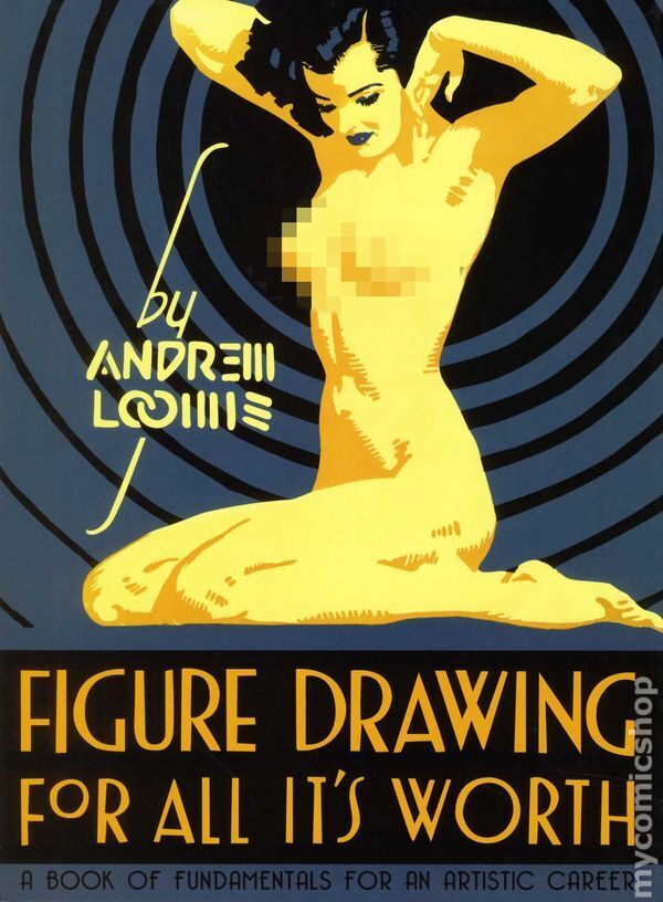 Figure Drawing For All It's Worth HC By Andrew Loomis #1-REP NM 2011 Stock Image