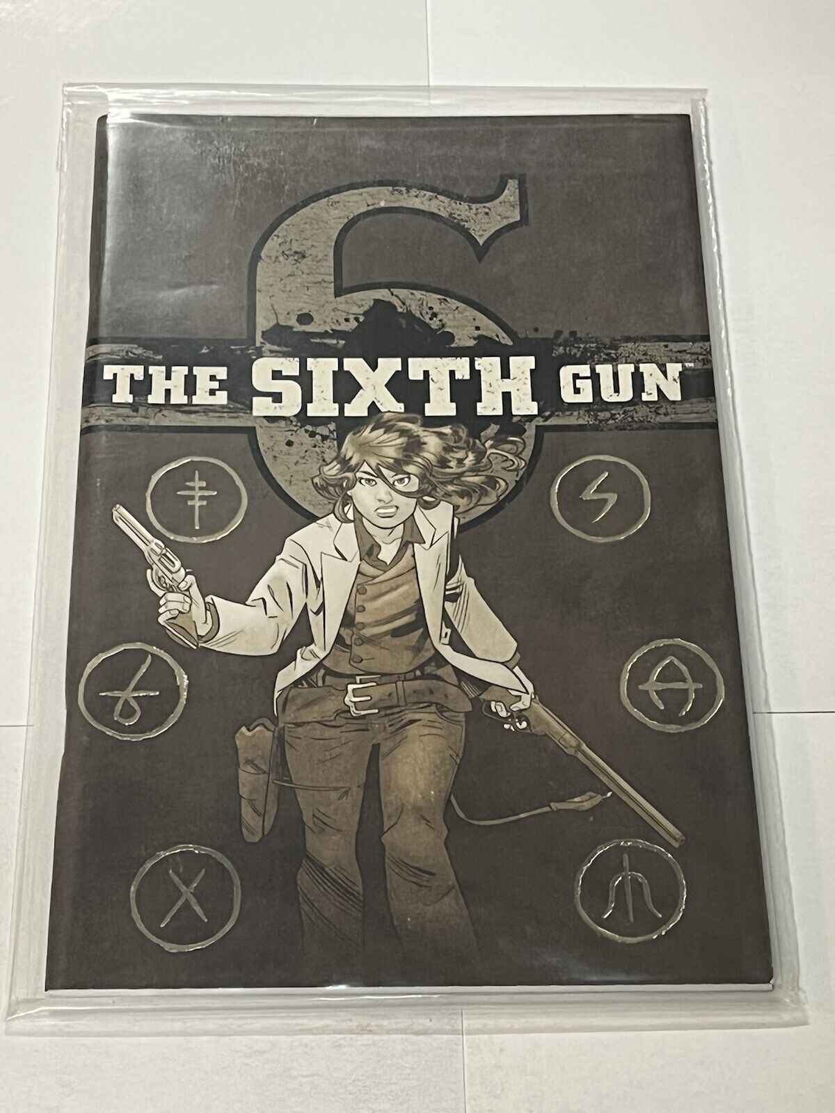 The Sixth Gun 50 Oni Press Exclusive (2016) HTF Cullen Bunn Brian Hurtt Finale