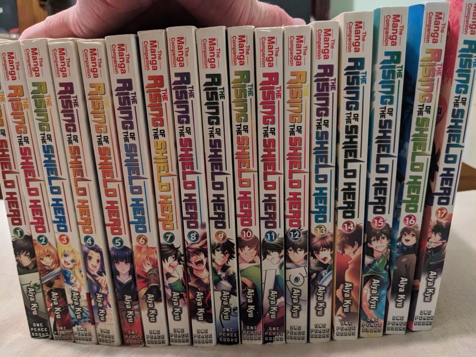 The Rising Of The Shield Hero Volumes 1-17