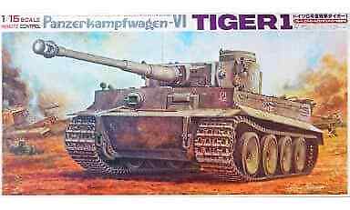 1/15 German No. 6 Heavy Tank Tiger I Remote Control/Radio Control Compatible Kit