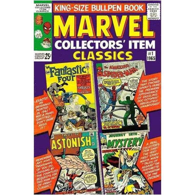Marvel Collectors\' Item Classics #1 Marvel comics Fine [p|