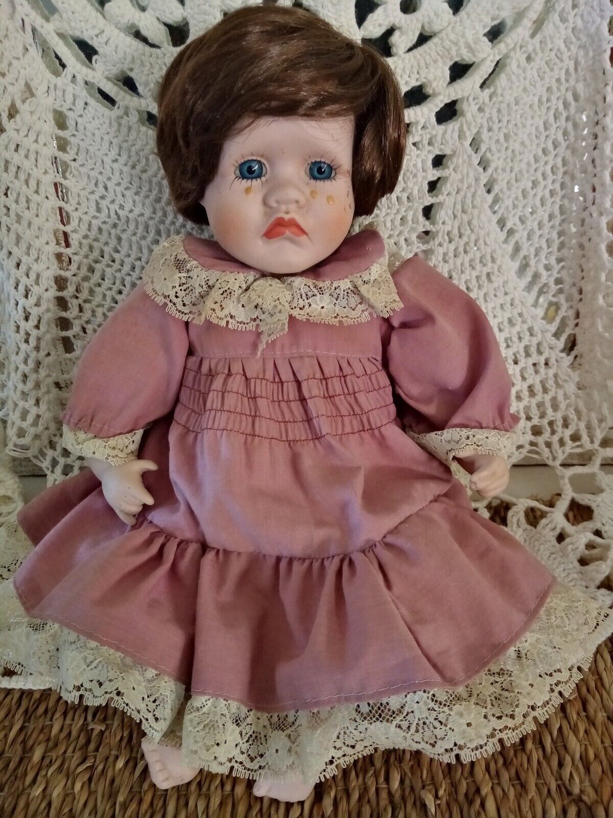 Vintage Haunted Conduit Doll, Negative Energy Item, Not A Toy