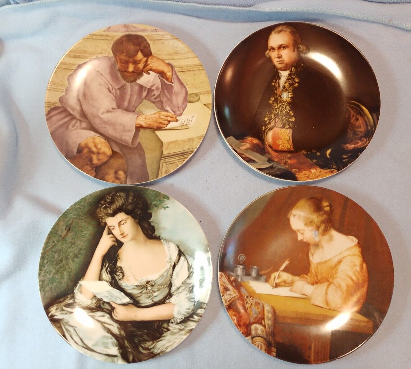My Estate Sale  Vintage Collector Plates The Masterpiece Series 1982, 83, & 84