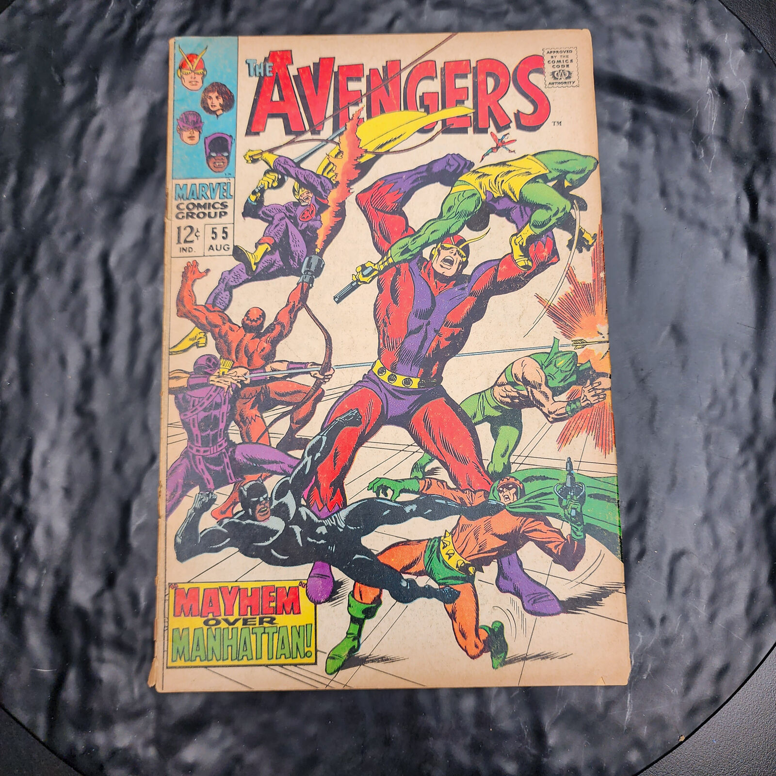 Avengers #55 Marvel 1968 1st Ultron & Black Knight Silver Age