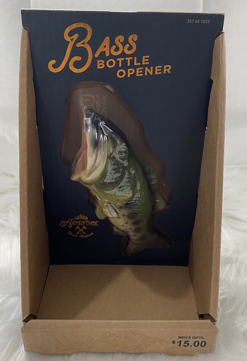 Large Mouth Bass Fish Bottle Opener 5\