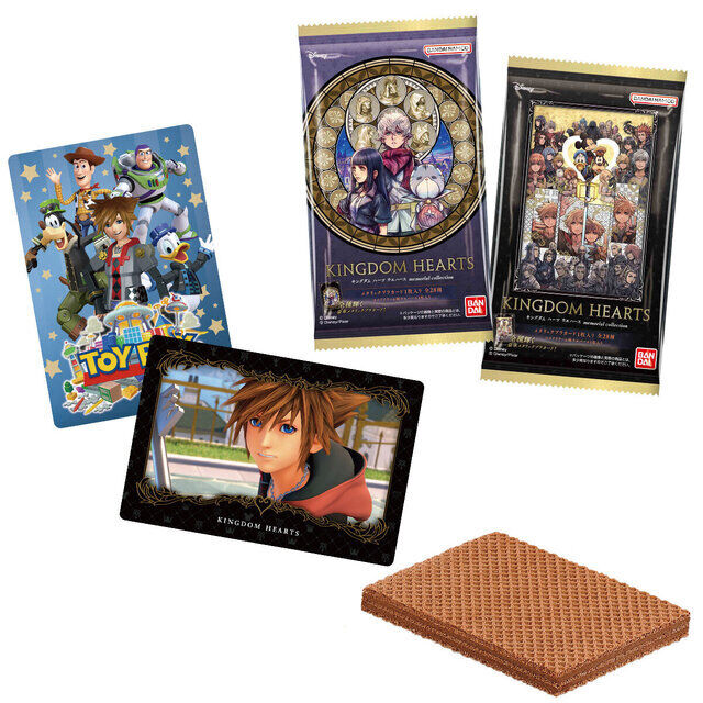 Pre-order BANDAI Kingdom Hearts Wafers Memorial Collection card x20 box Card NEW