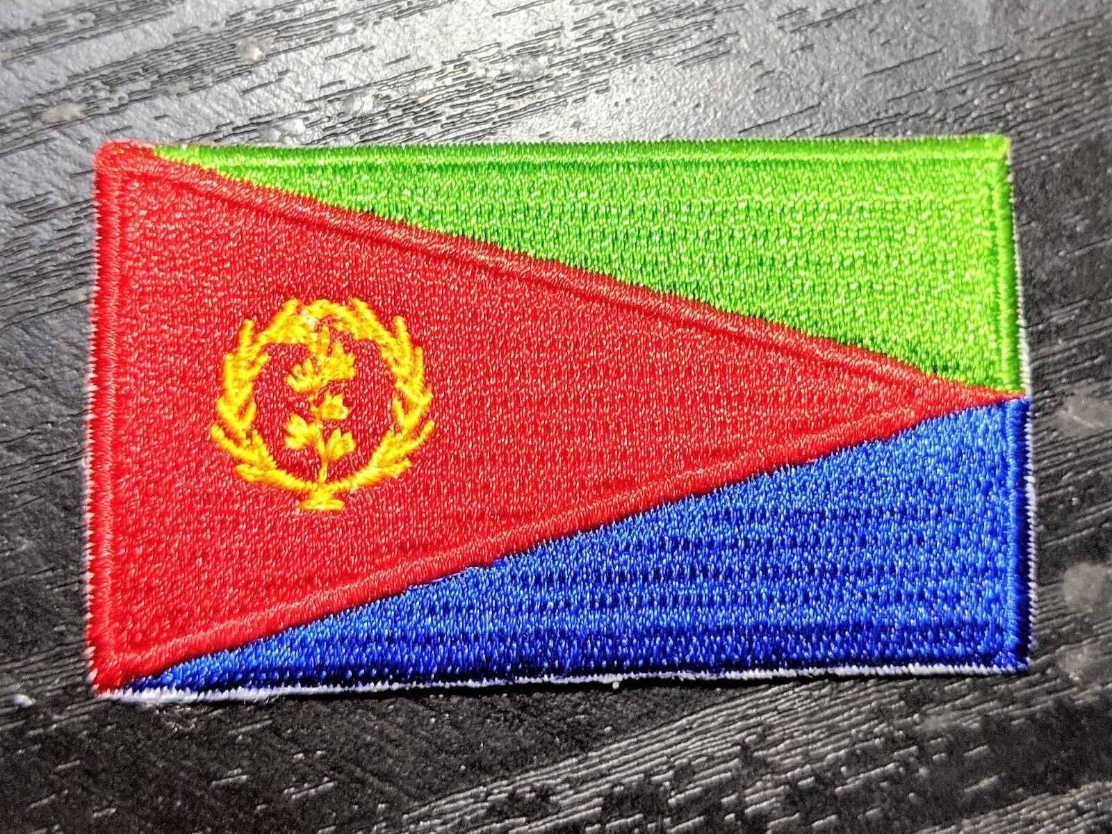 ERITREA Eritrean Country Flag Embroidered PATCH Badge *NEW* MIX & MATCH BUY 3 GE