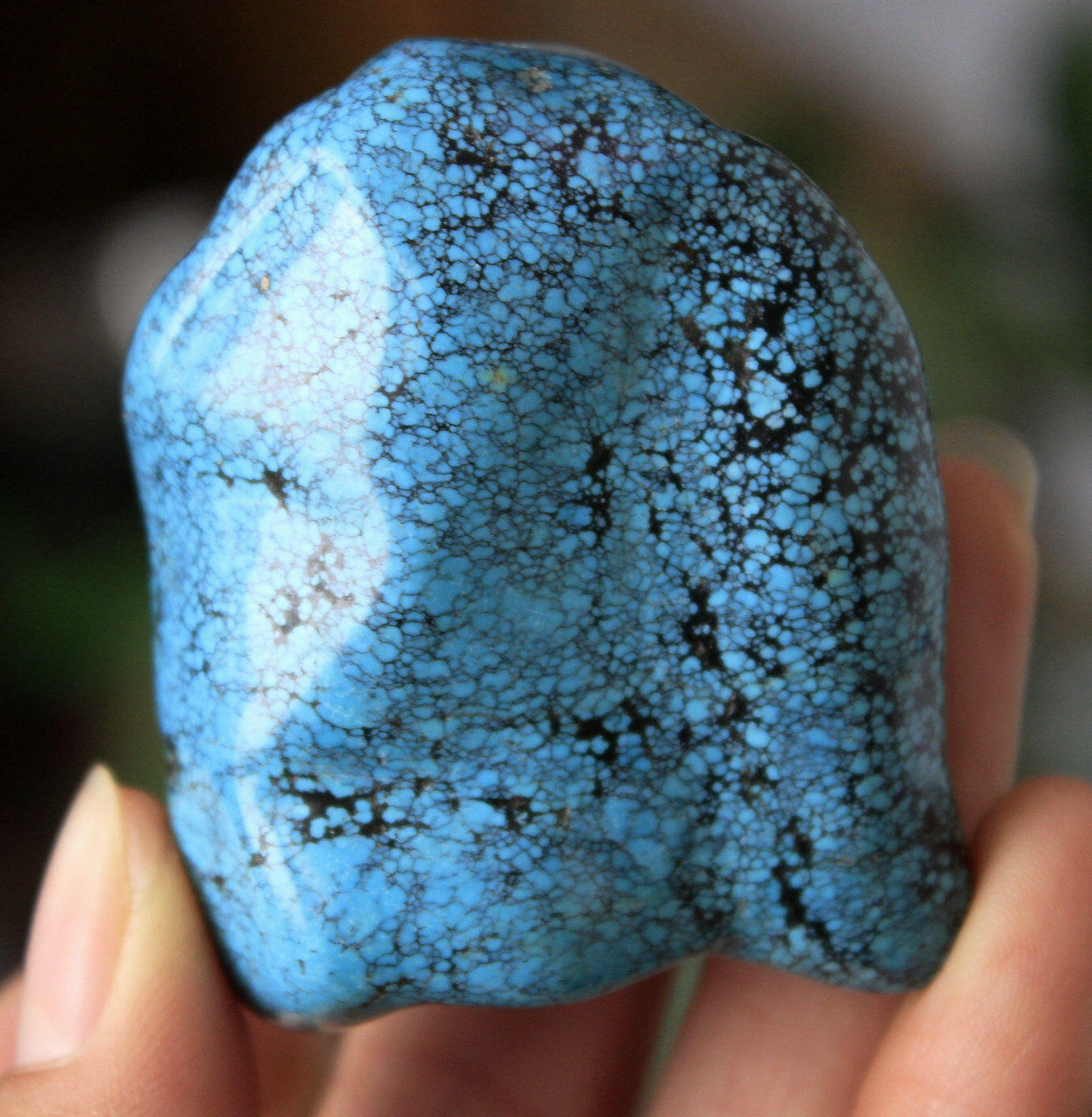 85g Natural Blue Turquoise Nugget Rough 1