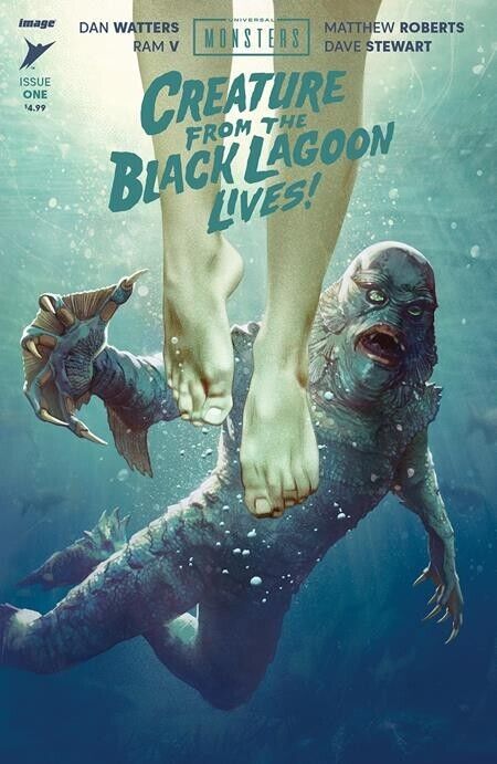 UNIVERSAL MONSTERS CREATURE FROM THE BLACK LAGOON LIVES #1 CVR B-NOW SHIPPING