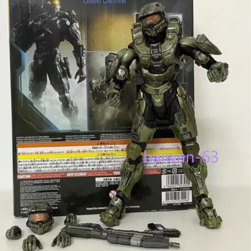 US  Play Arts Kai HALO 5 MASTER CHIEF Action Figure Statue Model Collection Toy