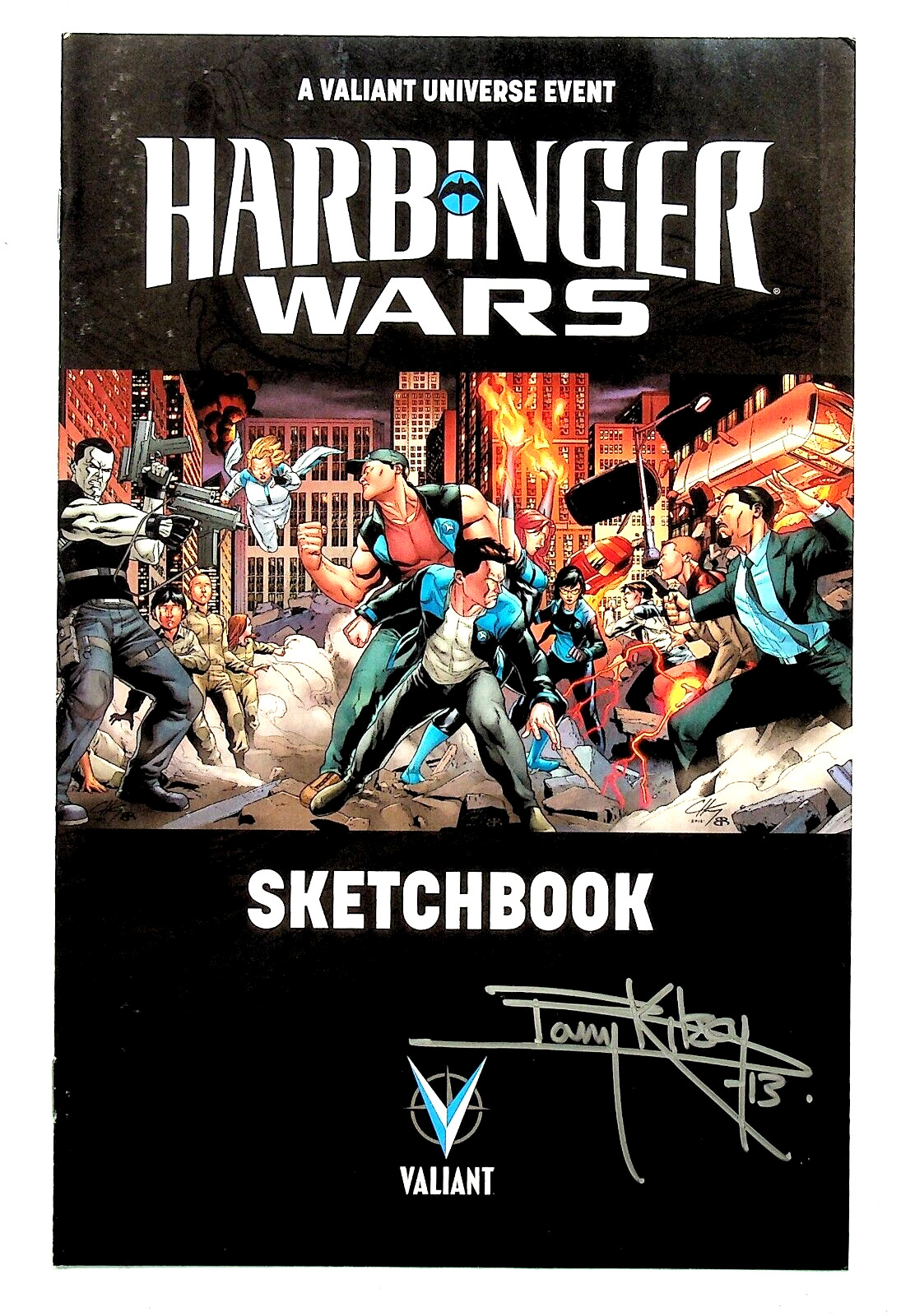 Harbinger Wars #1 Signed by Barry Kitson Image Comics 2004