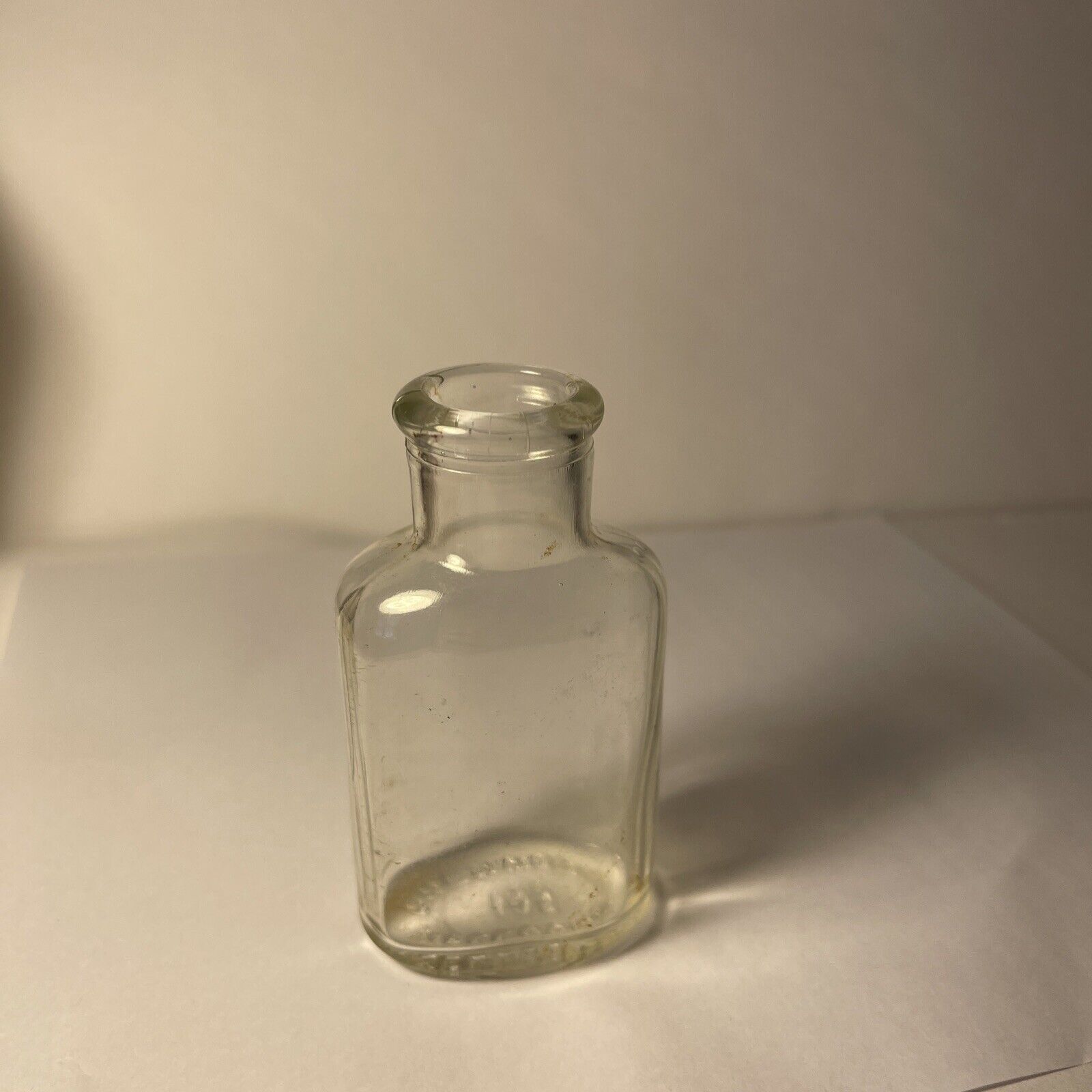 Antique Glass Bottle - Wellcome Chem Works
