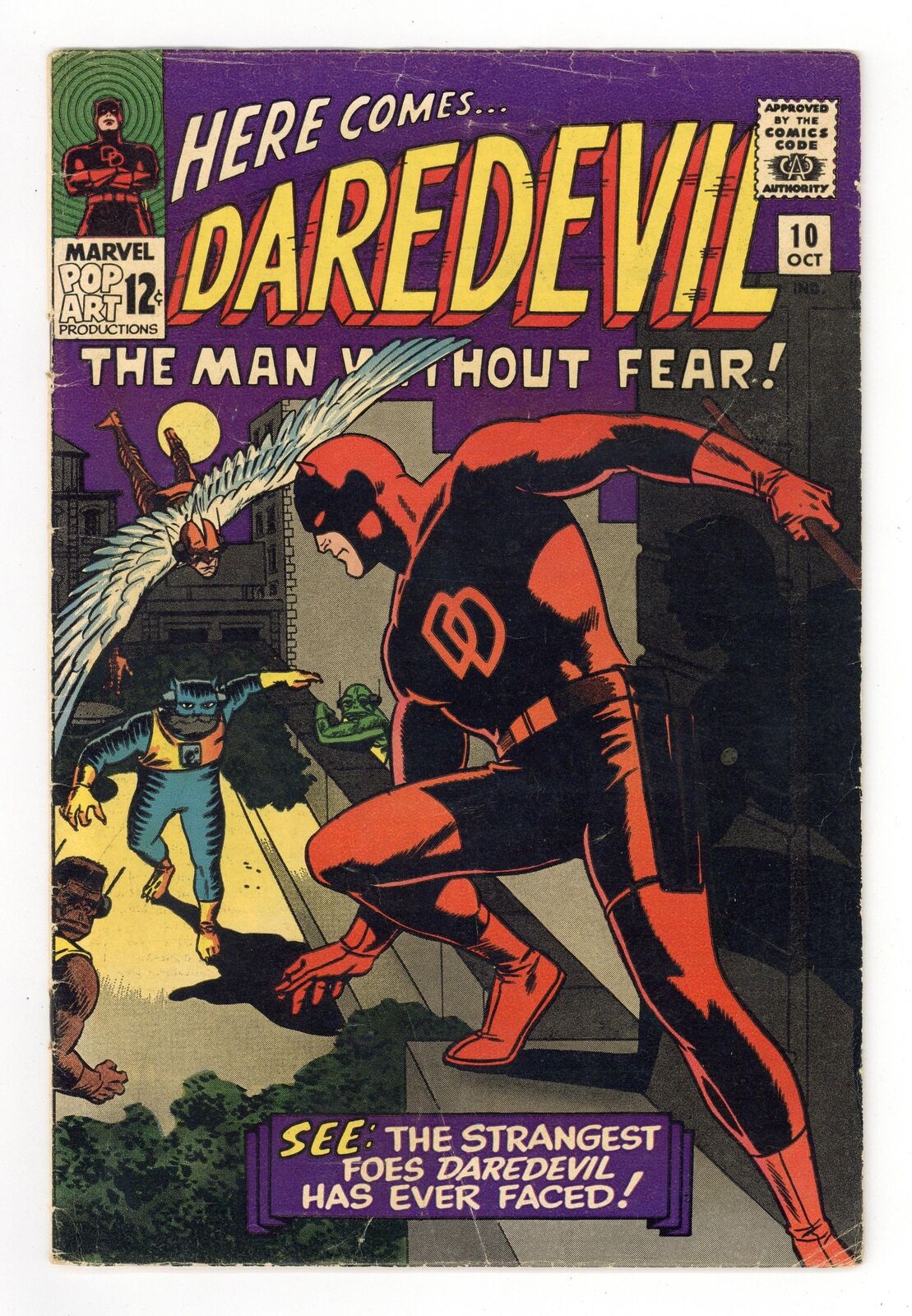Daredevil #10 GD+ 2.5 1965