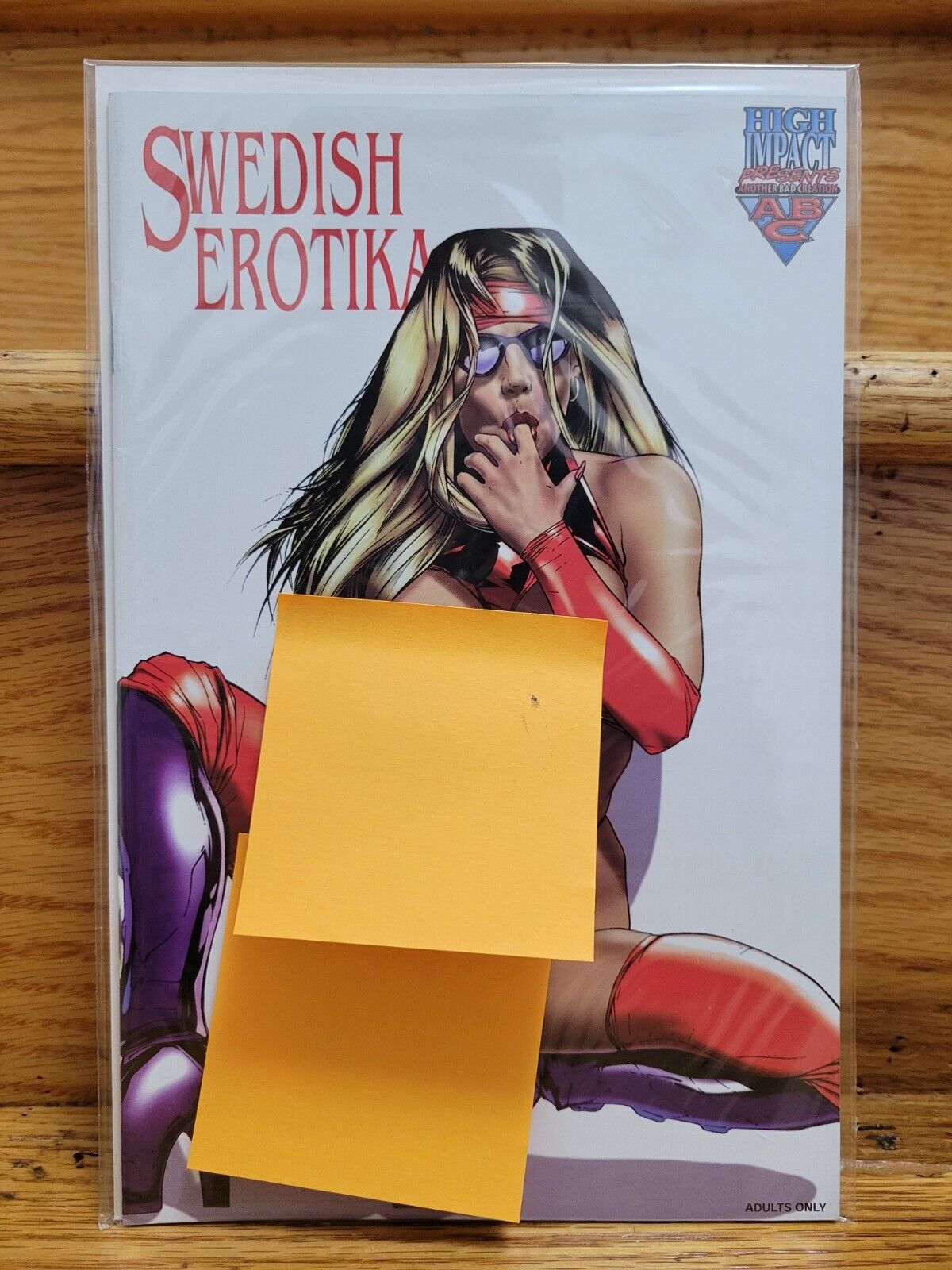 Swedish Erotika Double Impact Nude Cover